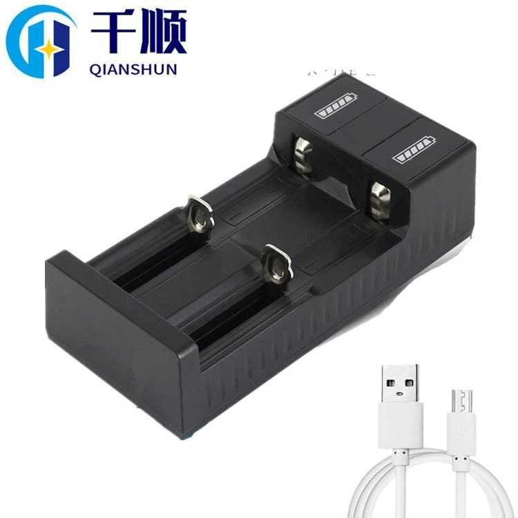 18650 литиевая батарея Smart USB многофункциональное 3,7 В/4.2v26650 сильное зарядное устройство для фонарика с двойным слотом