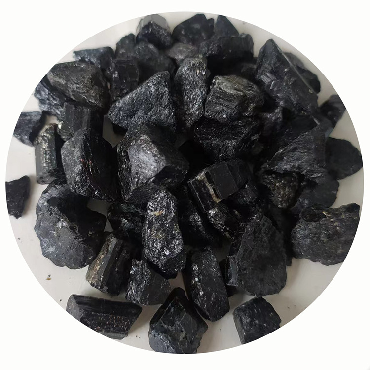 高晶体1--2cm碧玺观赏净水园艺枕头坐垫填充摆件托玛琳原矿电气石