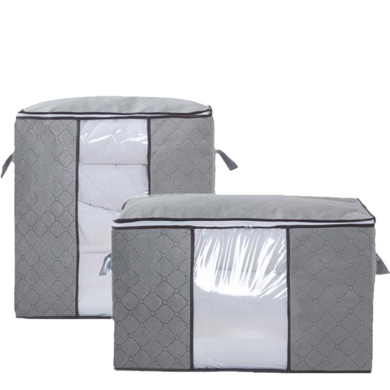 Quilt storage bag, non-woven fabric clothing sorting bag, moisture-proof storage box, moving packing bag, wardrobe, cotton quilt storage bag