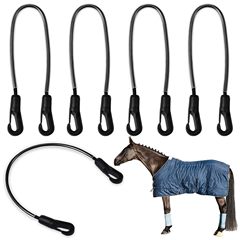 馬絨毯ベルト調整可能弾性テールベルトダブルヘッドクリップ弾性馬絨毯脚ベルト交換弾性脚ベルト