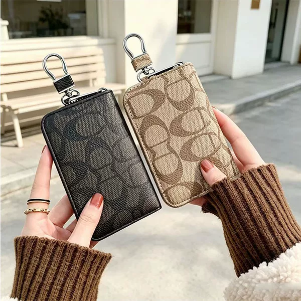 Cross-border 2026 New Model Household Key Bag Unisex Access Card Key Bag Zipper Pendant Storage Bag Wholesale