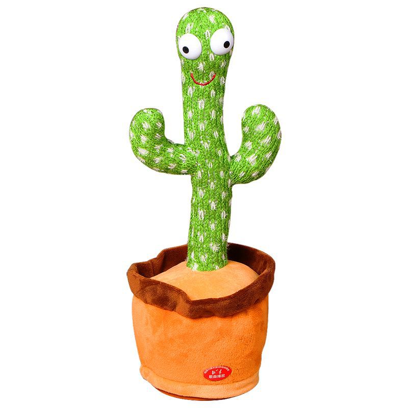 120 Qu chino carga torcida cactus TikTok mismo estilo hablando cantando baile divertido eléctrico sacudiendo la cabeza juguete