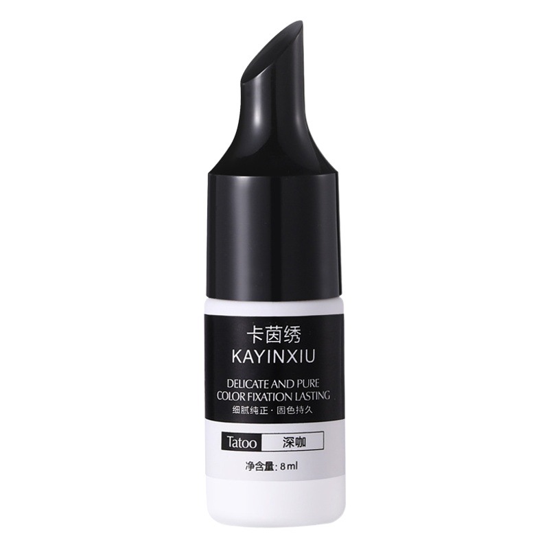 Kayin embroidery tattoo embroidery color material sample dress pure plant tattoo eyebrow bleaching Lip Mist eyebrow beauty pupil line European lip color lotion