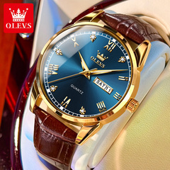 Star Endorsement of Oris Watch Wholesale Non-Mechanical Double Date Waterproof Quartz Men's Watch Men's Watch