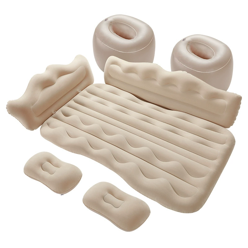 Inflatable Car Air Bed for Camping - Thick Back Mattress