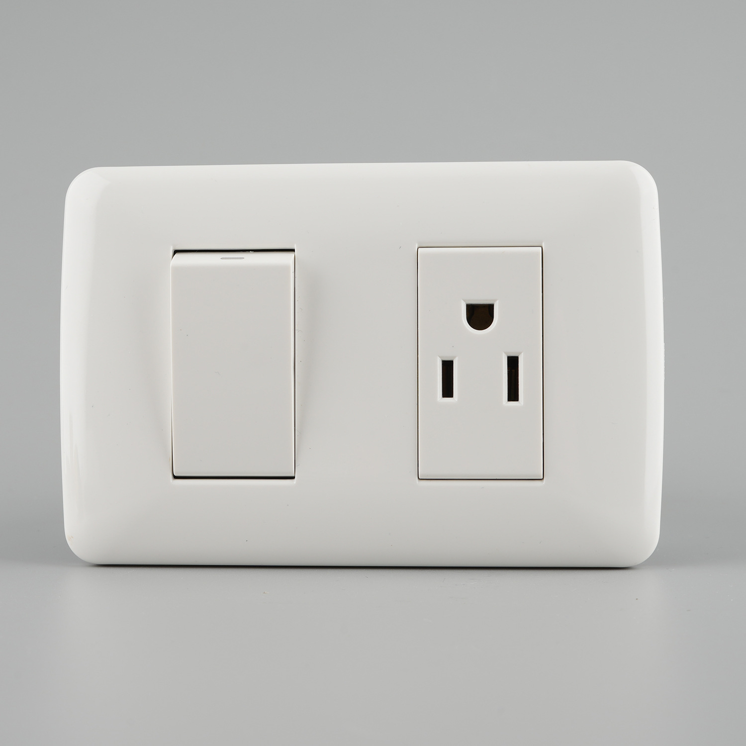 2024 Nuevo estándar estadounidense y europeo México Colombia Perú Venezuela lámpara eléctrica enchufe de pared