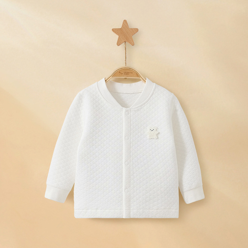Primavera, otoño, invierno, chaqueta caliente para bebés, ropa interior para niños, niñas y niños, ropa interior para bebés