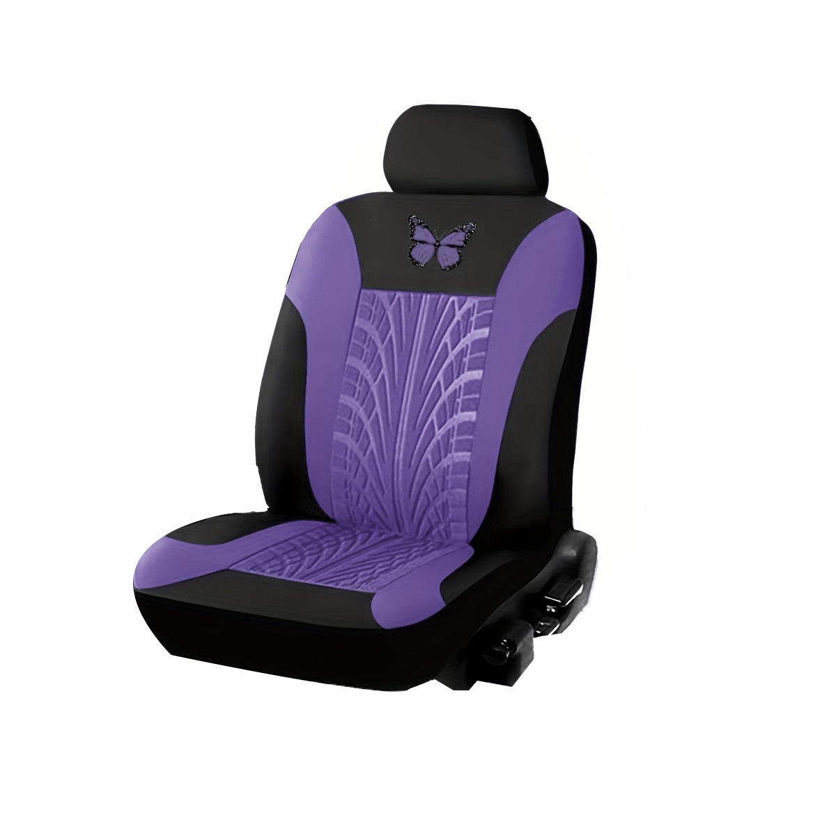 Universal Five-Seater Comfortable Polyester Fiber Car Seat Cover Butterfly Press Style Car Interior Export