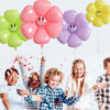 White balloon, props suitable for photo sessions solar-powered, layout, flowered, sunflower