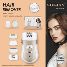 �羳SOKANY17008��ë��Ůʿ4in1늄�ĥ��ȥƤ��ë��HAIR REMOVER