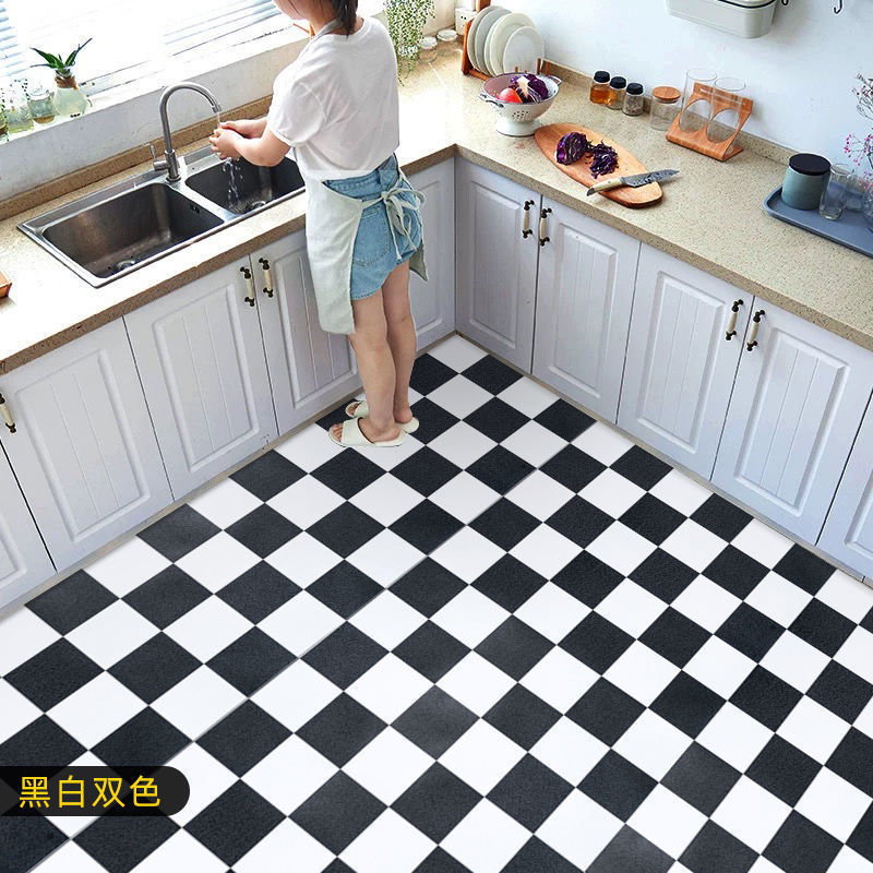 Cross-border manufacturers wholesale floor stickers waterproof bedroom bathroom self-adhesive floor stickers PVC floor leather thickened non-slip Cross-border manufacturers wholesale floor stickers waterproof bedroom bathroom self-adhesive floor stickers PVC floor leather thickened non-slip