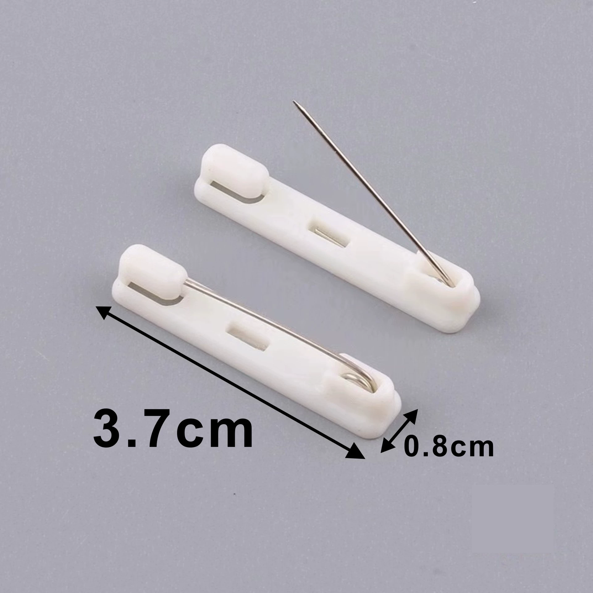 Белая пластиковая булавка DIY материал ручной работы шпилька аксессуары пластиковая булавка брошь бесшовные зажимы аксессуары