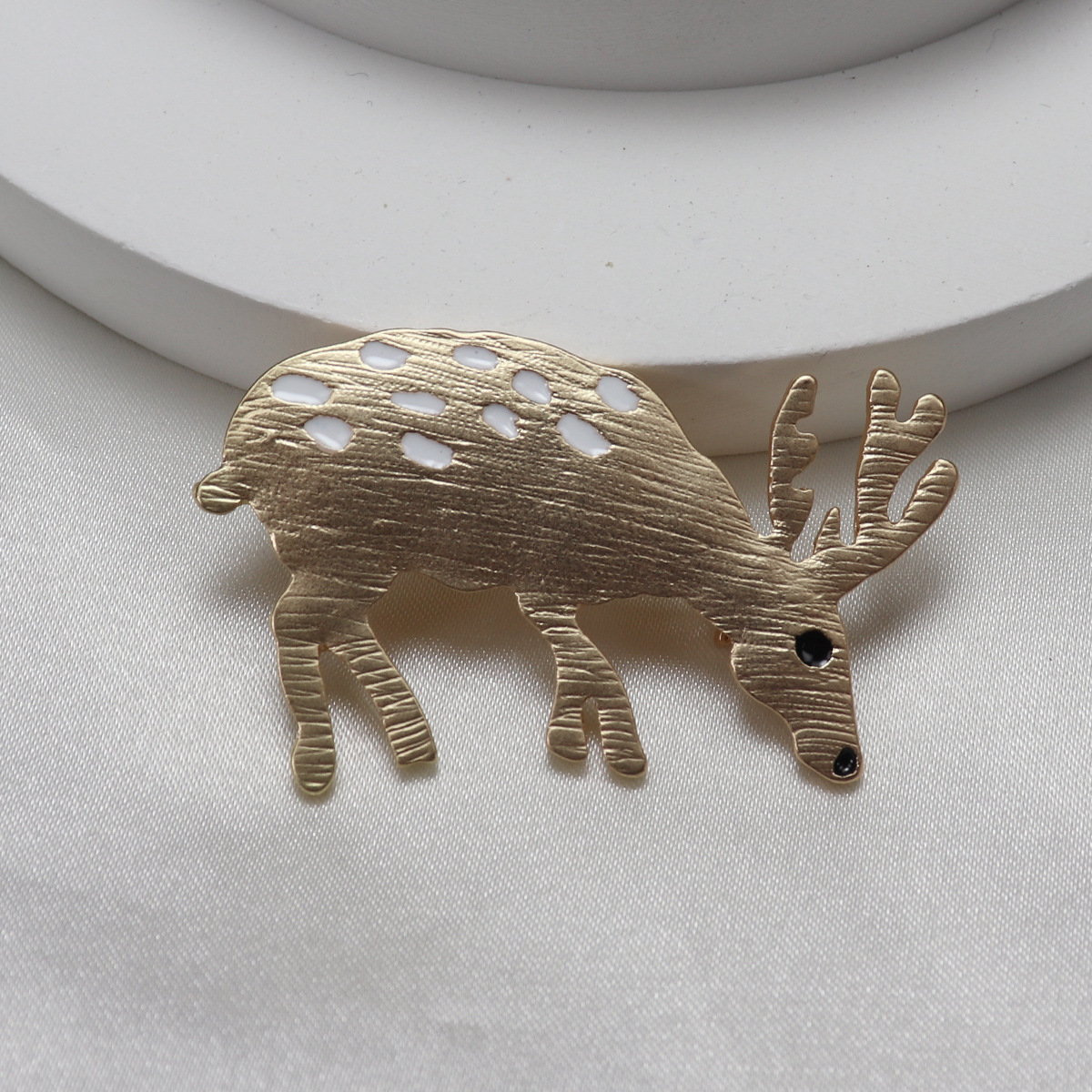 Japan Kyoto SOU Element Animal Flower Enamel Drop Glaze Brooch Corsage Accessories Small Gift Collection