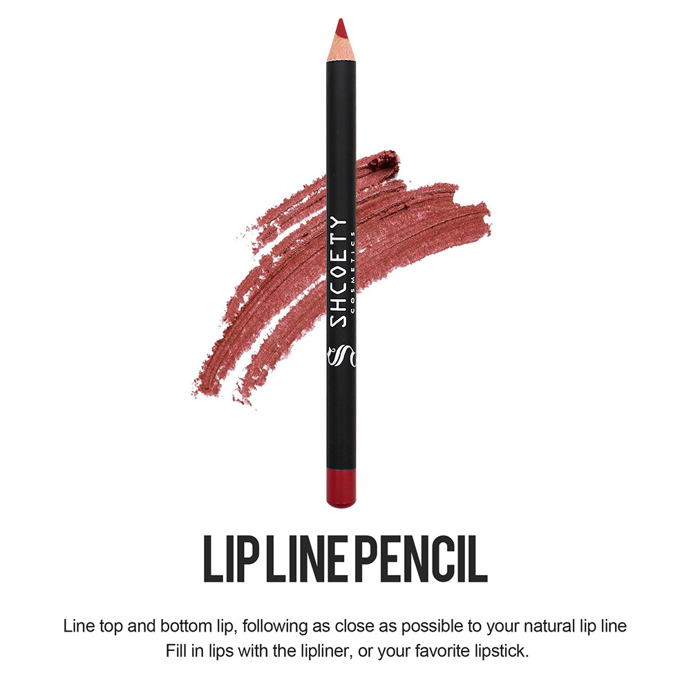 European and American cross-border beauty multi-color lipstick lip pens that do not fade, double-headed pink lip liner pens, wholesale of foreign trade cosmetics Specification drawing