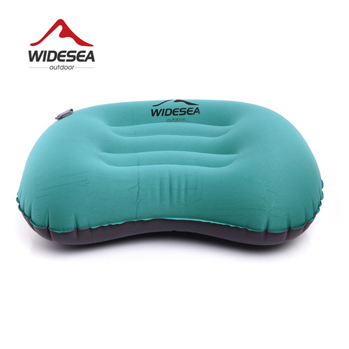 Widesea camping inflatable pillow mini ultra-light portable lunch pillow soft outdoor camping air pillow