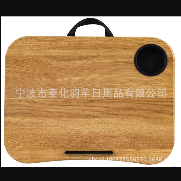 Cup Holder Lap Desk with Equipment Wall Shelf White Marble over the Bed Desk Laptop Table