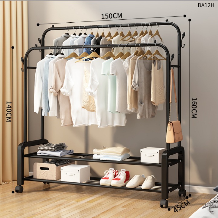 더블 레이어 더블 로드 150 블랙 후크 휠