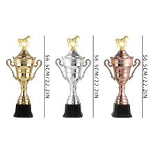 金属马术骑马奖杯定制马匹调教赛走马赛赛马比赛创意奖杯定做批发