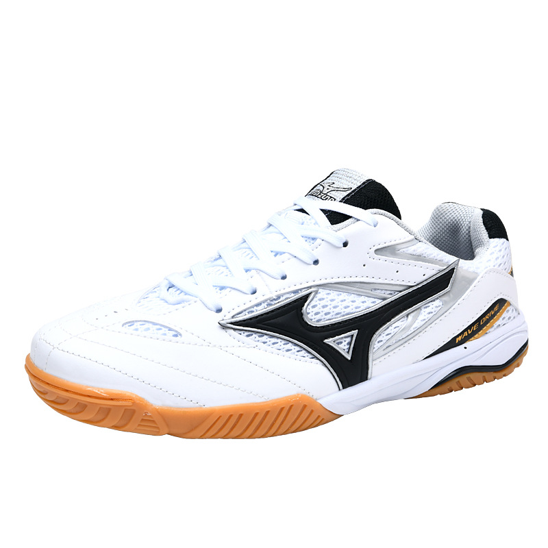 Nuevos zapatos de tenis de mesa transfronterizos de entrenamiento profesional ligero antideslizante para hombres y mujeres zapatos de bádminton casuales zapatos de tenis