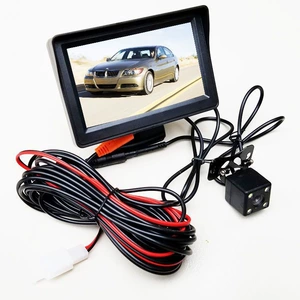 Üçtəkərli, Elektrikli Dördtəkərli, Avtomobil Geri Hərəkət Ekranı, 12V Universal HD Geri Görüntü Ekranı