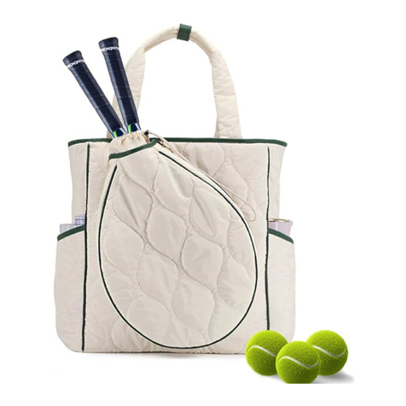 Bolsa de raqueta de tenis 2025, nuevo bolso de moda de bádminton de deportes al aire libre, bolso de pelota de gran capacidad de alto valor facial
