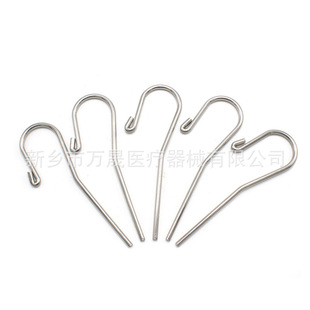 Dental stainless steel root canal measuring instrument root tester lip hook dental mouth angle hook oral pull lip pull hook