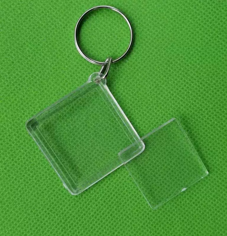 Acrylic keychain, sticker, plastic transparent pendant, photo