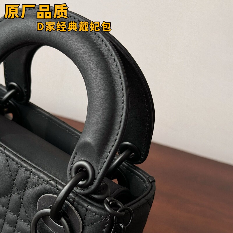Dior Quilted D-Joy Three-Compartment Four-Compartment Lady Dior Bag Patent Leather Chain Matte Lady Handbag Crossbody Bag for Women Dior Quilted D-Joy Three-Compartment Four-Compartment Lady Dior Bag Patent Leather Chain Matte Lady Handbag Crossbody Bag for Women