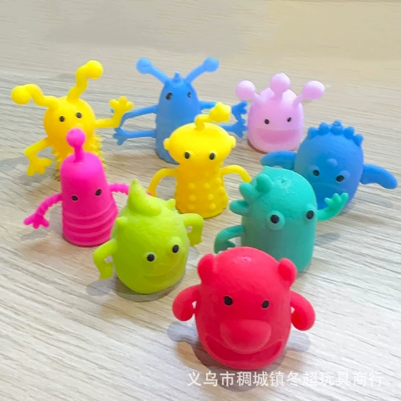 Мягкие резиновые куклы-монстры из TPR, маленькие фигурки для взаимодействия родителей и детей, ролевых игр, оптовая продажа, игрушка для снятия стресса