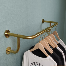 服装店不锈钢展示架上墙正挂侧挂男女童装店衣服架子衣架新款