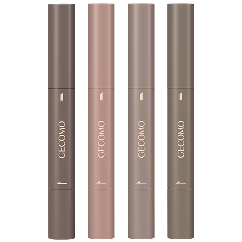 Gemon color crema de cejas de larga duración anti-sudor no floreciente natural tridimensional novato cosméticos crema de cejas