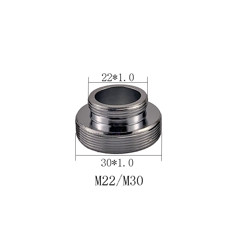 Adaptador purificador de agua de grifo Boquilla DE AGUA Bubbler 22 boquilla fina 4 puntos cabezal de ducha de dientes gruesos Alambre de alineación reductora 24 cobre