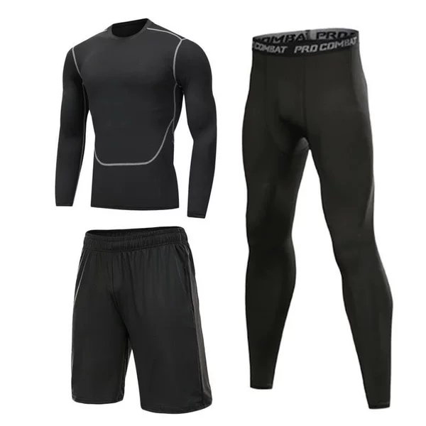 Long-sleeve, set, plus size, 3 piece set