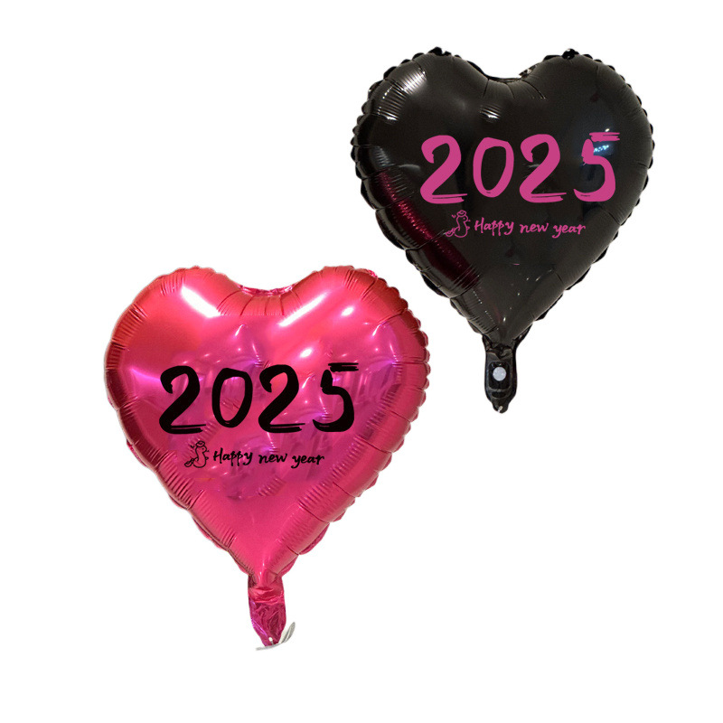 New Year's balloon 2025 New Year Decoration Love Balloon New Year's…