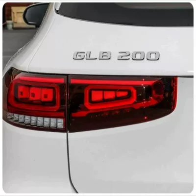 rear badge, E/C-Class, E300L/GLC/GLE/AMG/260L, Car logo - standard-glb200-original-car-original-model