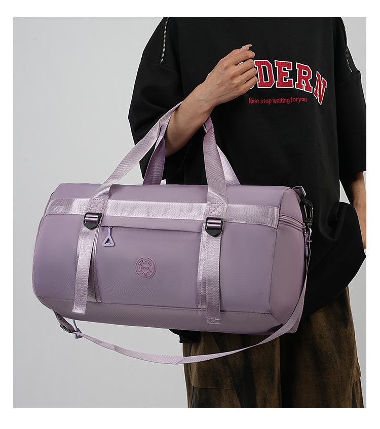 Großvolumige Reisetasche Damen Handtasche Fitnesstasche Herren Trocken-Nass-Trennung Sporttasche Reisetasche tragbar Kurztrip Geschäftsreise Tourismus