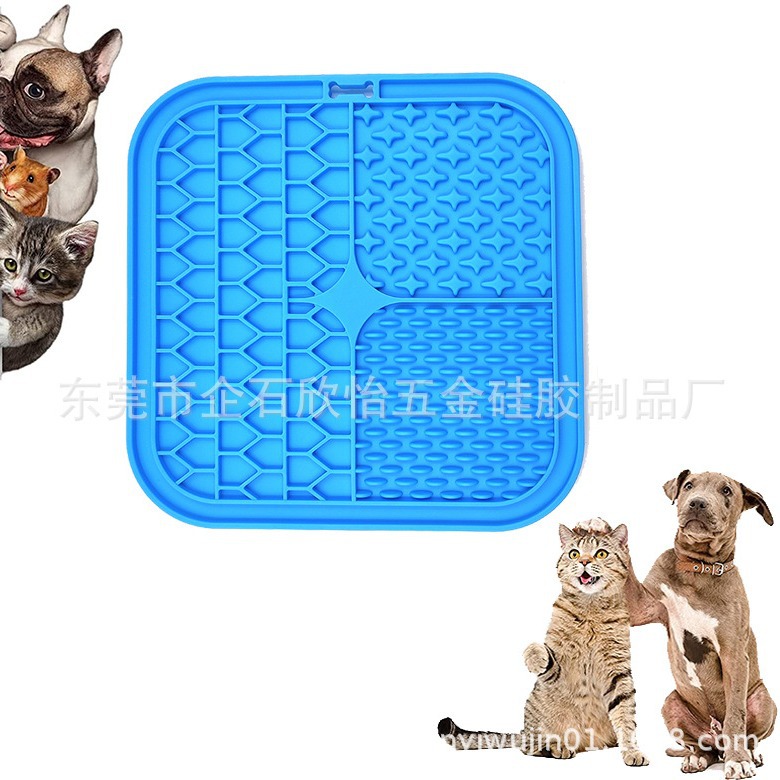 Amazon 15cm cuadrados de comida lenta para perros, almohadillas de comida para perros, almohadillas de perros, cuencos de perros, almohadillas de perros, almohadillas de perros