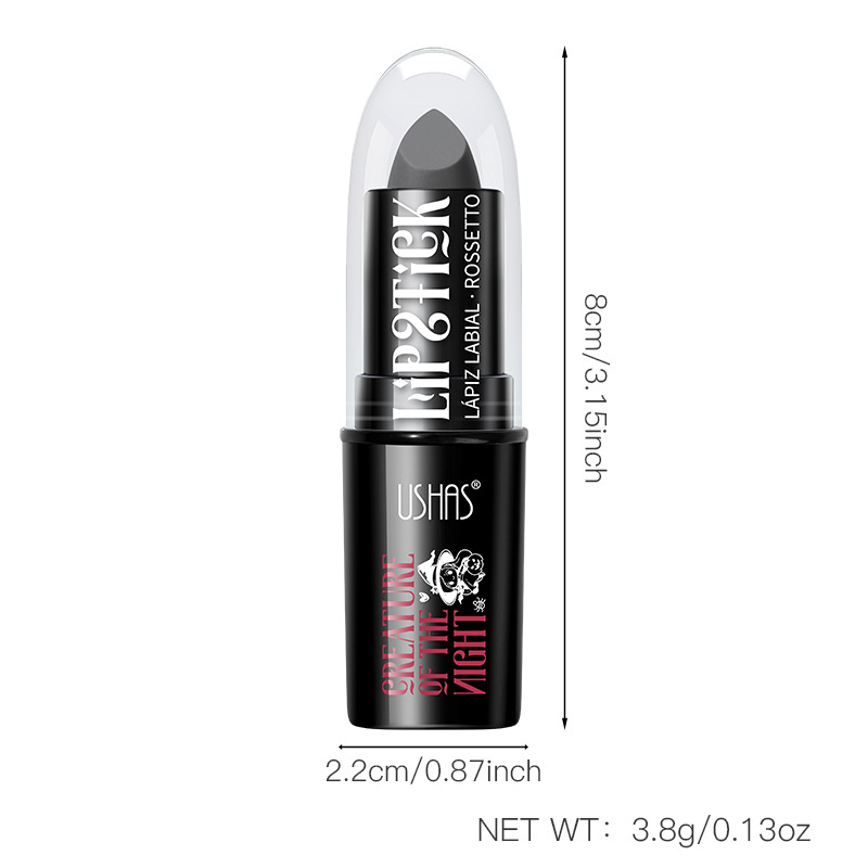 USHAS transfronterizo Amazon comercio exterior lápiz labial de Halloween impermeable y duradero lápiz labial mate maquillaje brillo de labios image 6