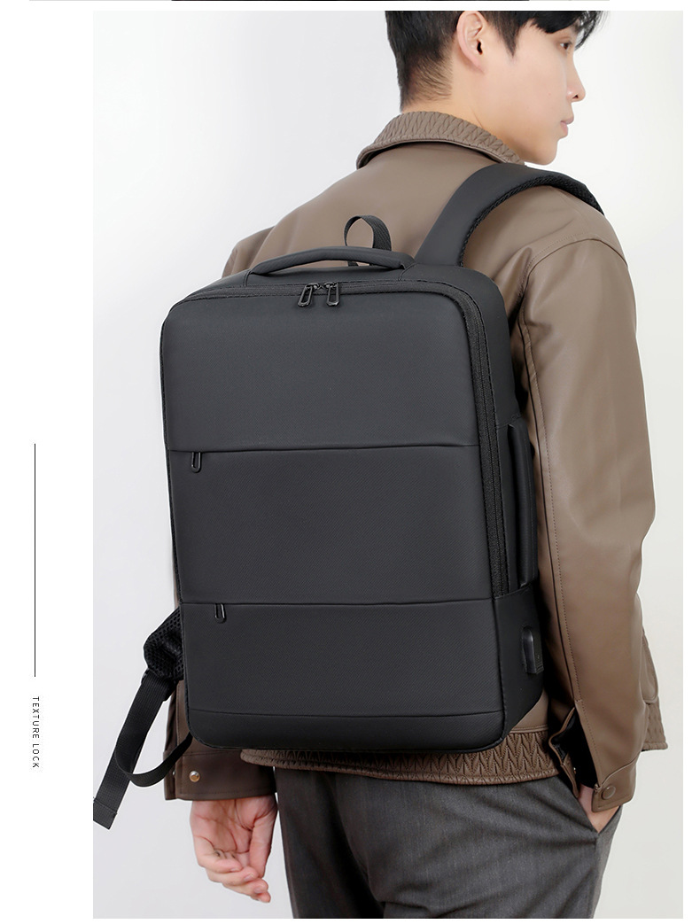 Cross-border business backpacks, multi-functional outdoor travel bags, large-capacity laptop bags, backpacks, logo-printed schoolbags undefined