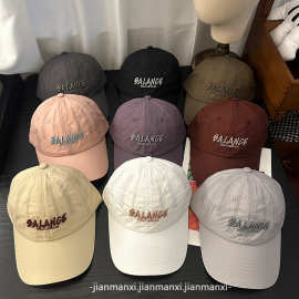 薄款立体刺绣su干棒球帽子女春夏新韩版韩国透气夏天显脸小鸭舌帽