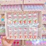 新款卡通圣诞三丽鸥MOLLY玩偶可爱儿童闪灯戒指艾莎公主小孩手饰