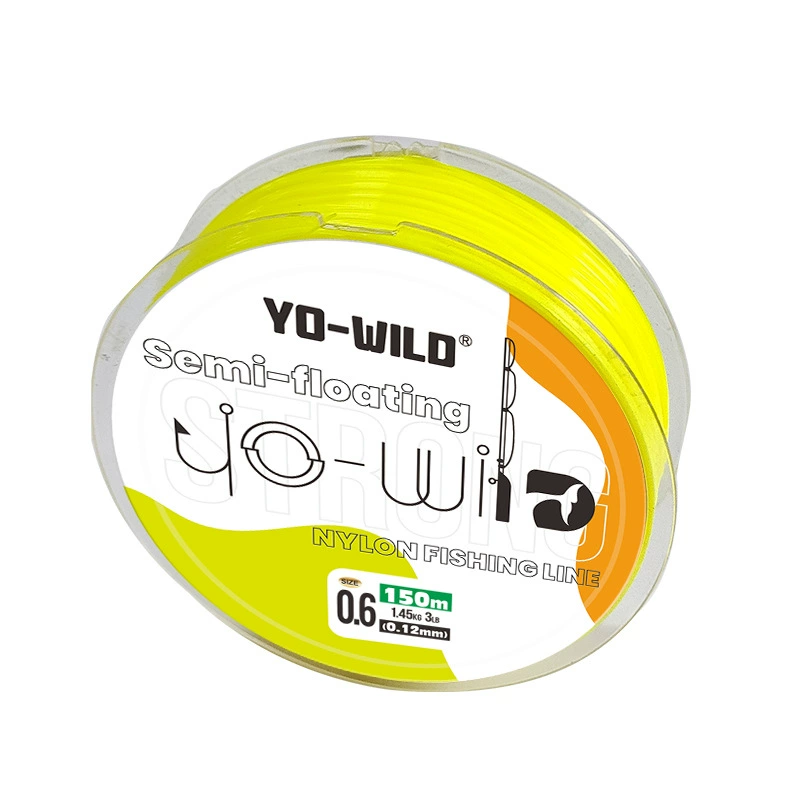 YO-WILD150м полуплавающая каменная леска прочная и жесткая рыболовная сеть леска главная линия противукусной лески износостойкая каменная леска