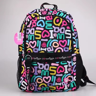 Australia smiggle mochila escolar para estudiantes de primaria y secundaria mochila para niños bolsa de ocio al aire libre mochila de dibujos animados de gran capacidad