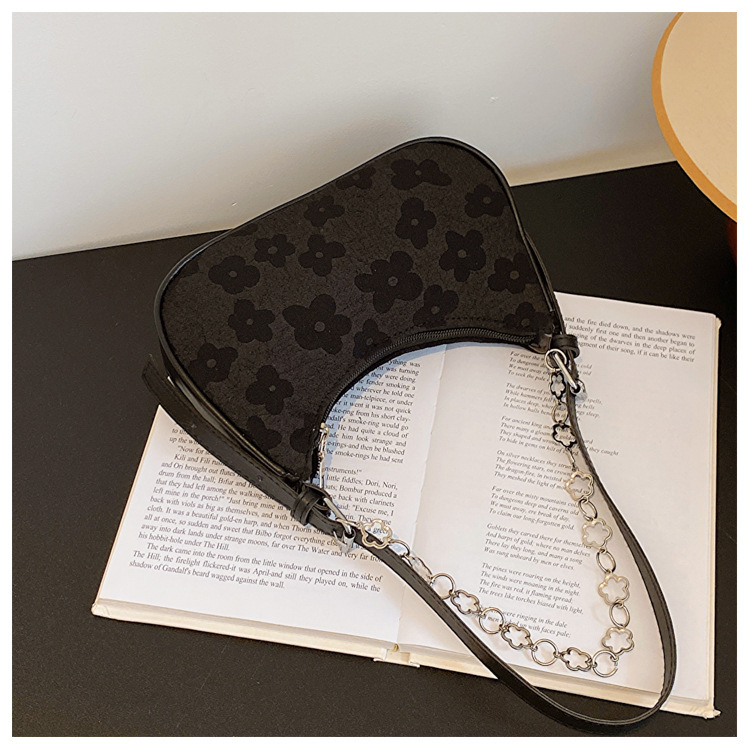 Women's Shoulder Bag Crescent Chain Underarm Bag For Women_voghion.com