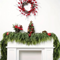 シミュレーションクリスマス松葉籐クロスボーダー杉肥厚装飾アマゾンクリスマスシミュレーション装飾籐結婚式