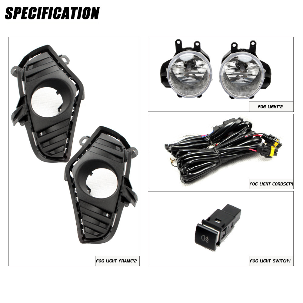 Aplicable a TOYOTA 18 19 20 años RAV4 conjunto de luz de niebla delantera nuevo conjunto de luz de choque RAV4