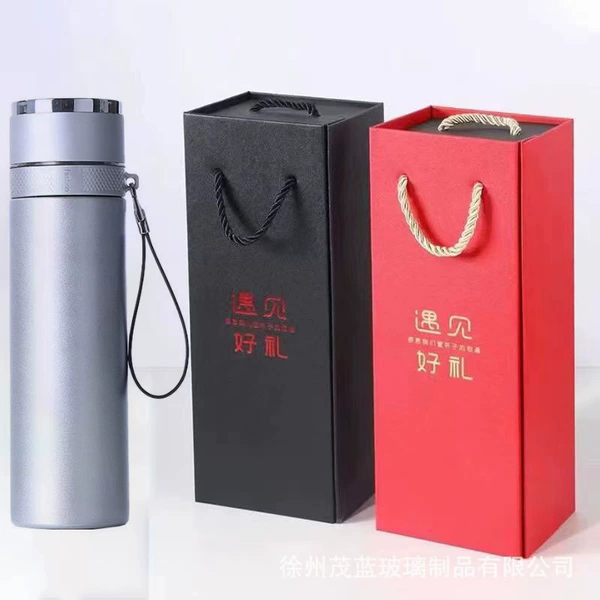 Elegant silver rope + gift box