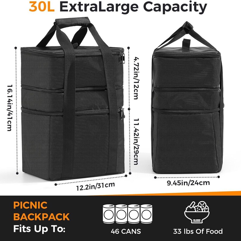 Amazon's New Product Ninja Crispi Air Fryer Fn101 Carrying Bag, Double-Layer Portable Travel Bag Amazon's New Product Ninja Crispi Air Fryer Fn101 Carrying Bag, Double-Layer Portable Travel Bag