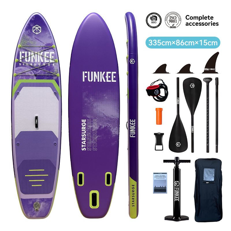 Dropshipping New Inflatable Stand Up Paddle Board (SUP) Professional Surfing Paddle Board Factory Direct