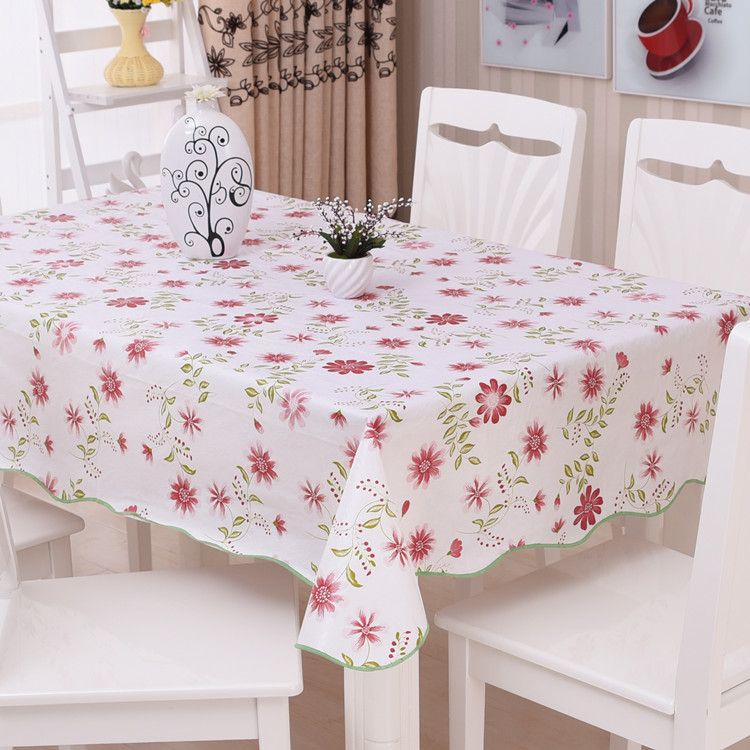 Topa de mesa de plástico lavable mesa redonda mesa cuadrada rectangular mesa de té fábrica de comercio exterior al por mayor